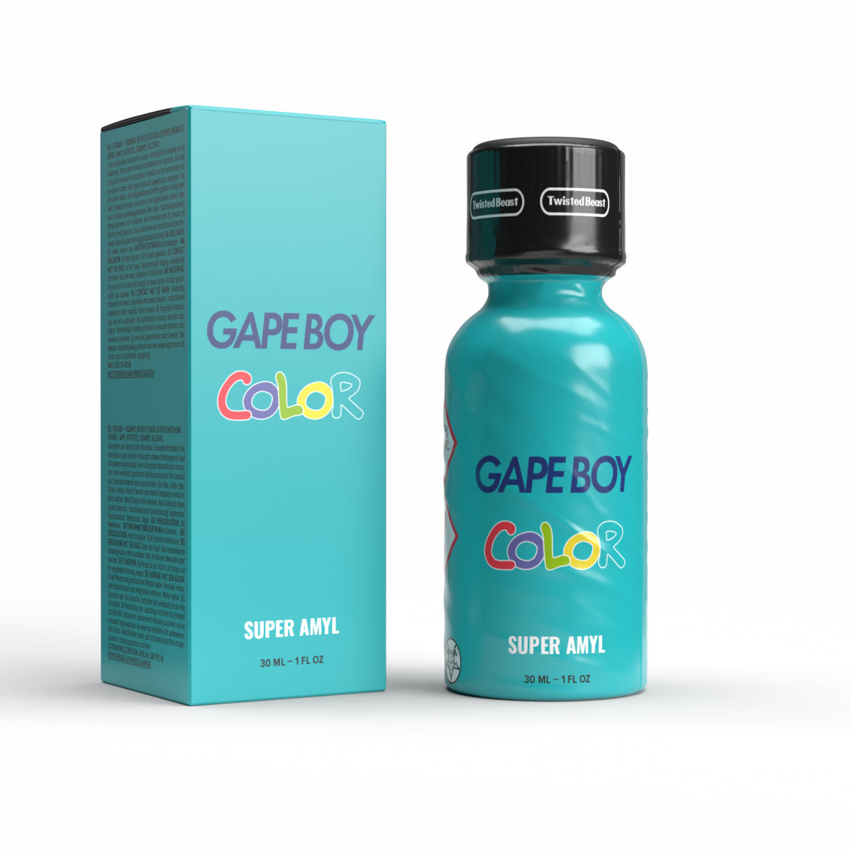 A product photo of Gape Boy Colour Super Amyl Poppers