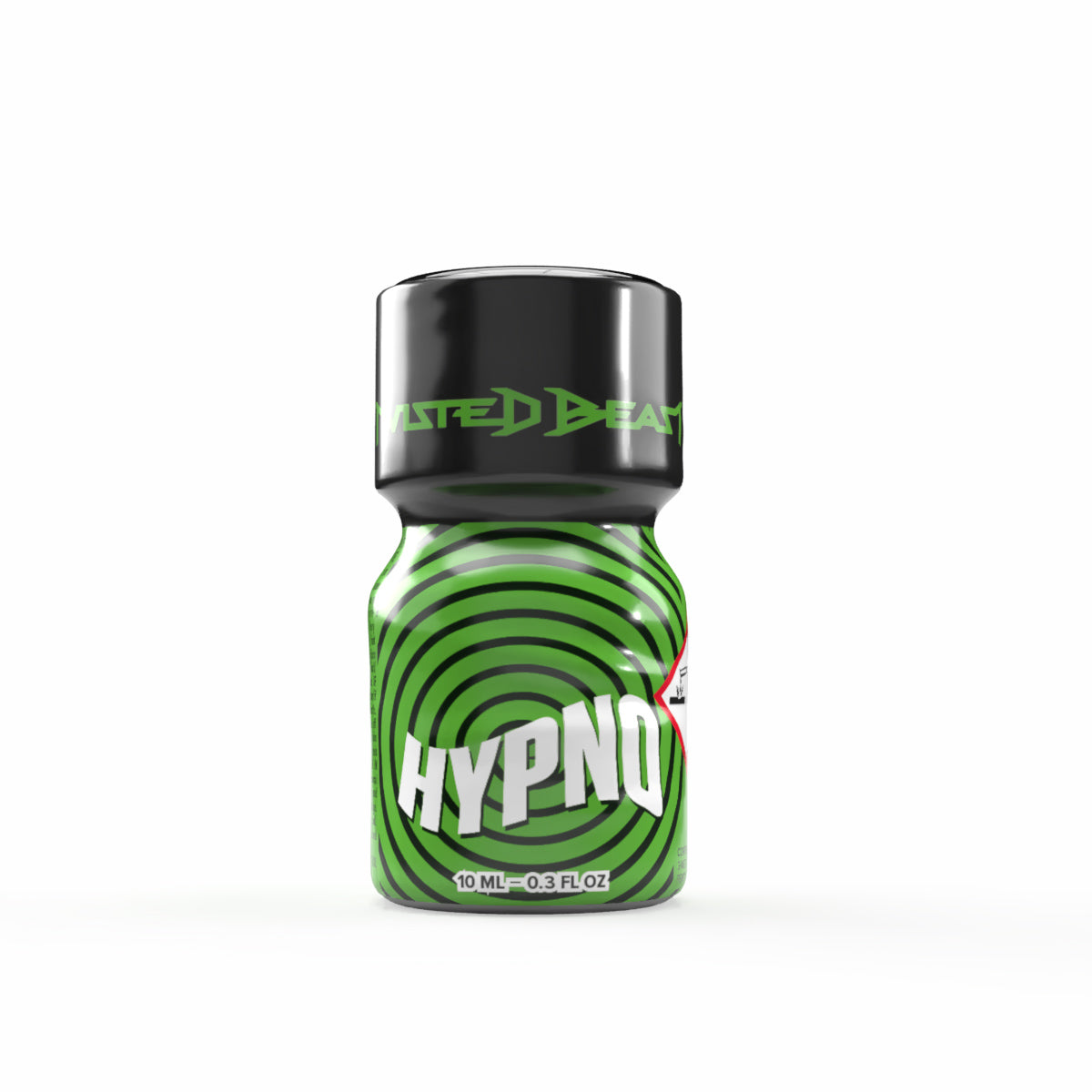 A product photo of a 10ml bottle of Hypno Poppers.