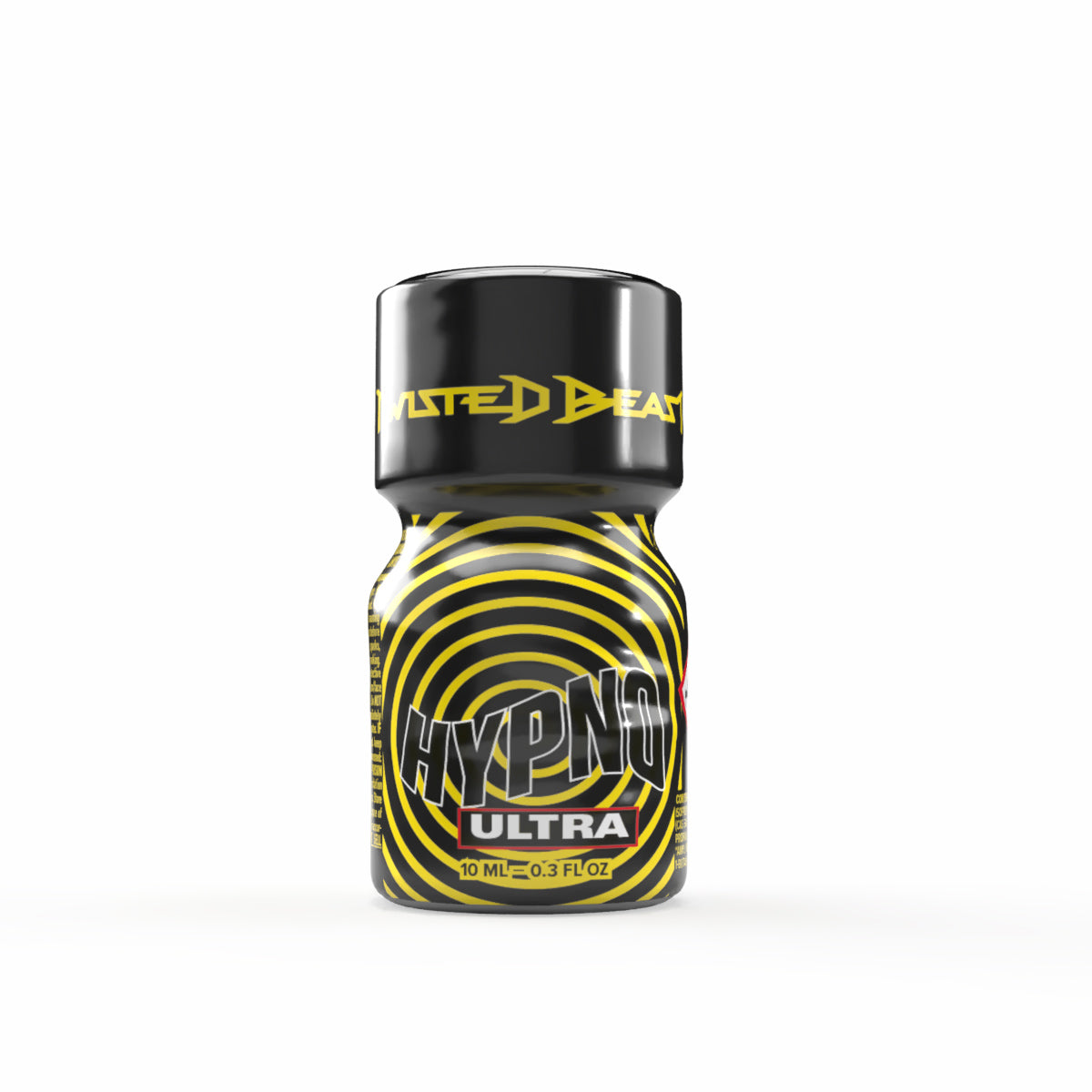 A product photo of a 10ml bottle of Hypno Ultra Poppers.