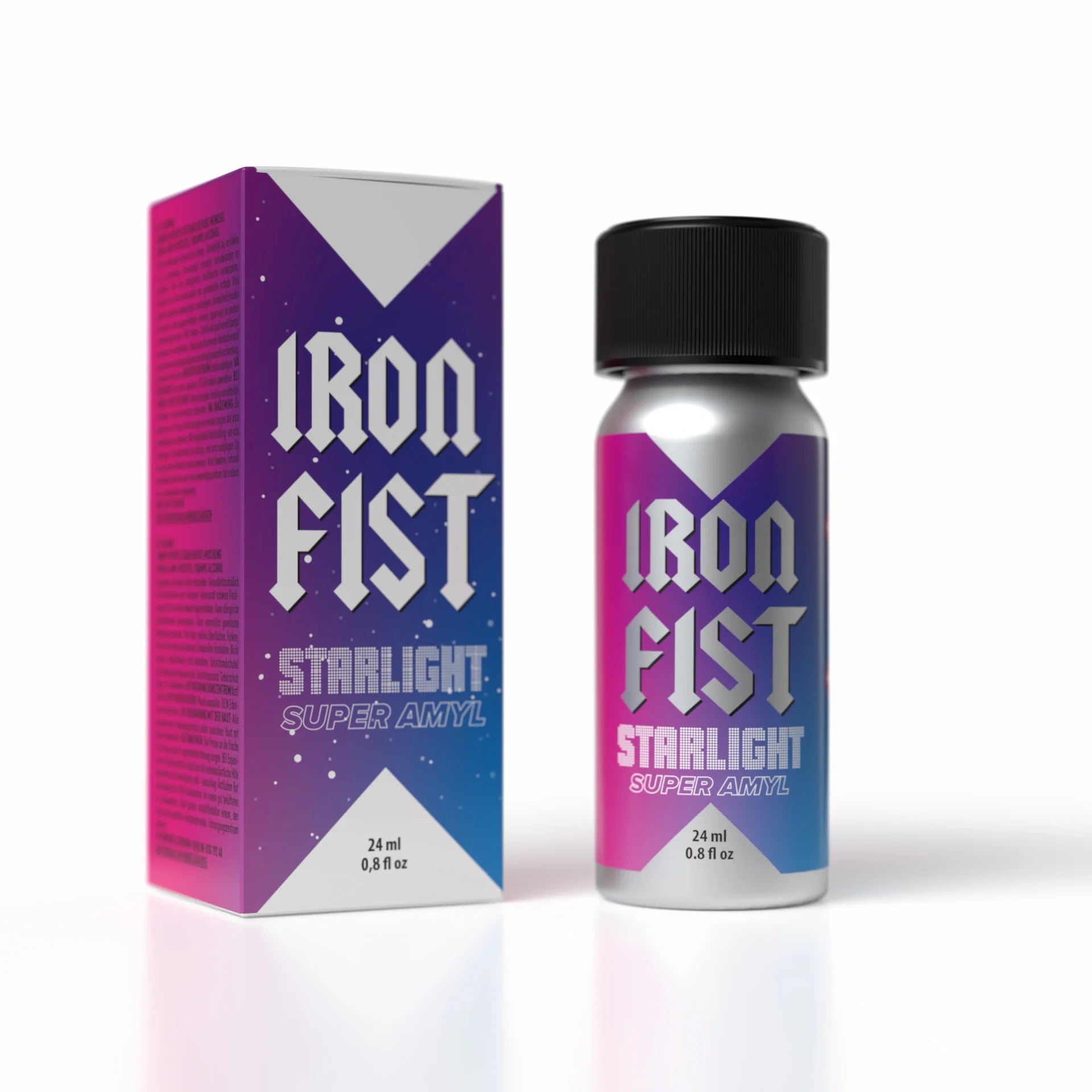 A product photo of Iron Fist Starlight poppers.