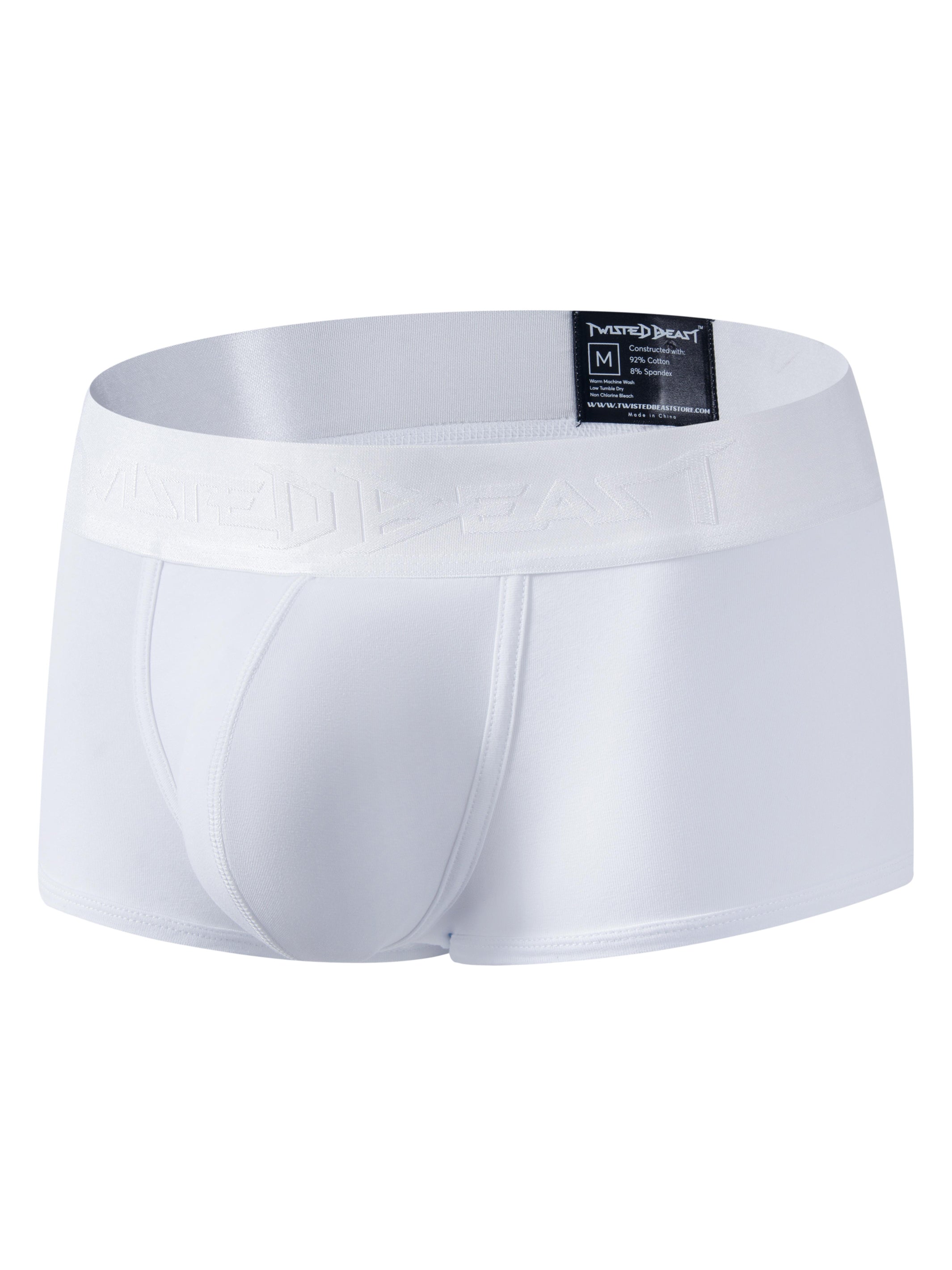 A product photo showing Phantom Boxers in white.