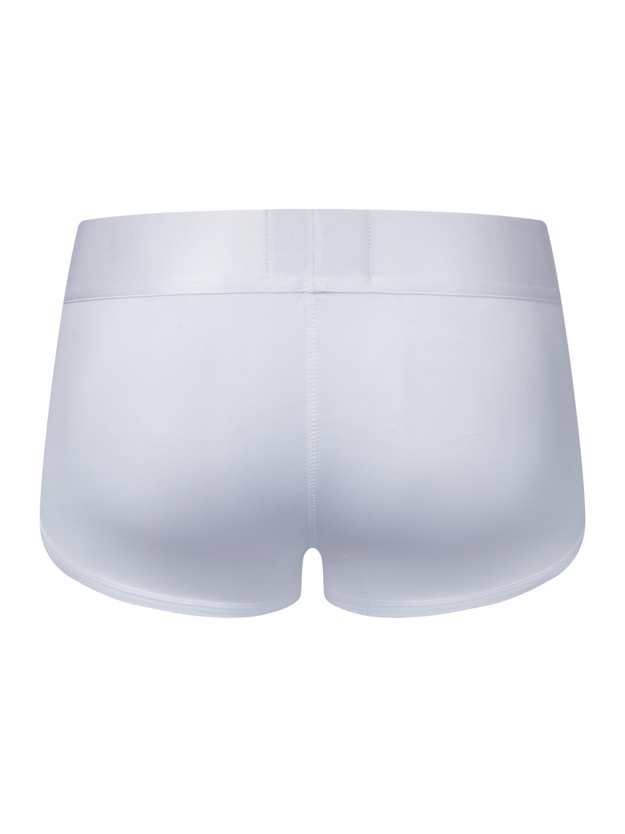A back product photo showing Phantom Boxers in white.