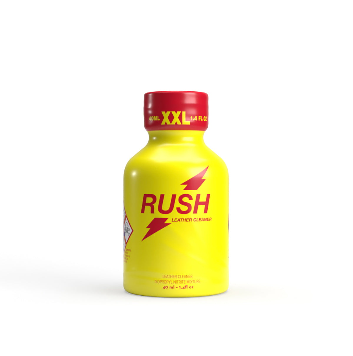 A bottle of Rush poppers