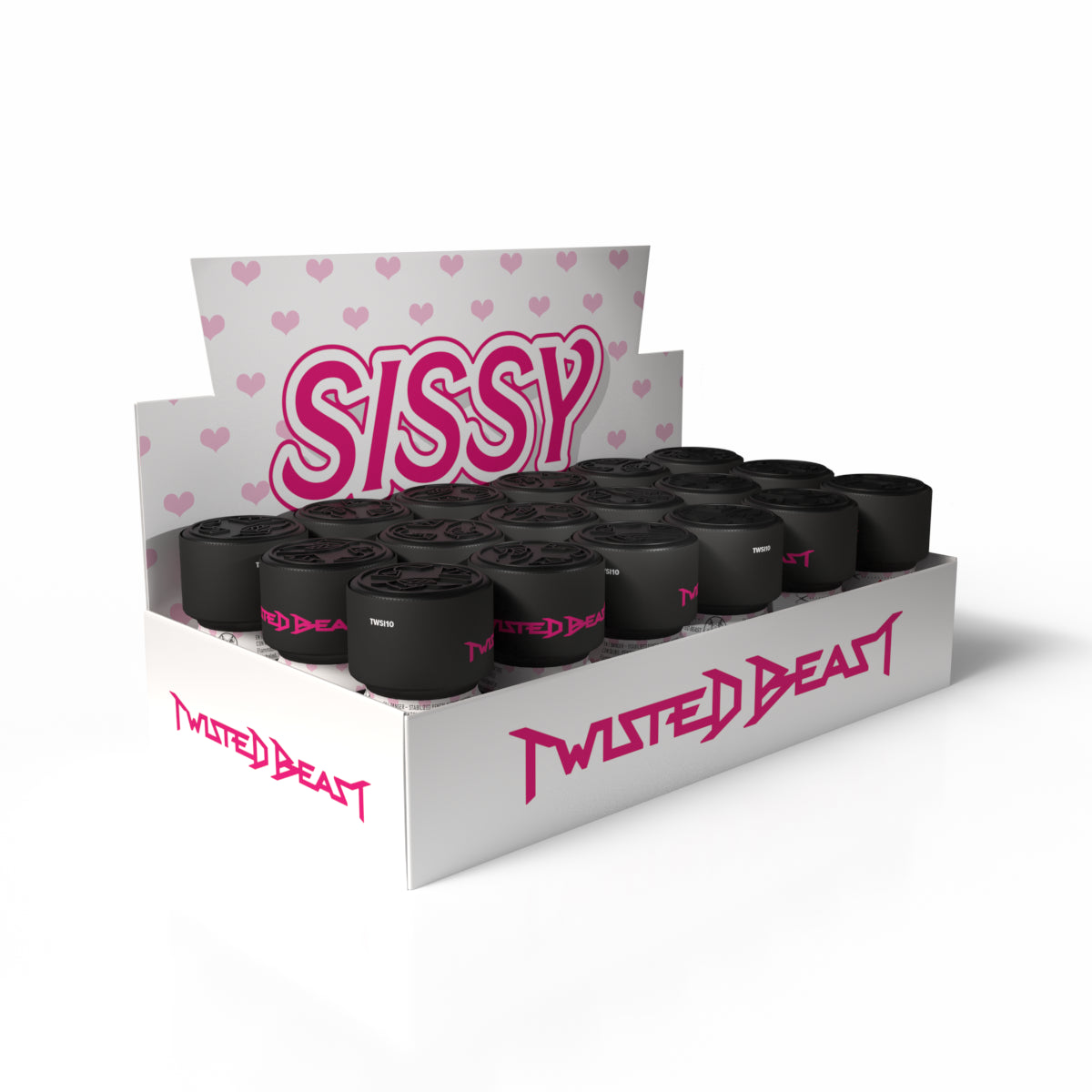 An 18 pack of 10ml Sissy Poppers.