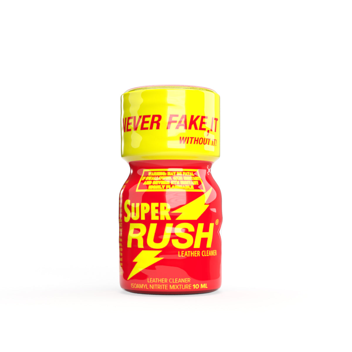 Super Rush Poppers in a 10ml bottle.